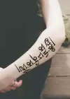 Geçici Yazılı Dövme Tattoo