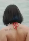 Geçici Yazılı Mini Dövme Tattoo