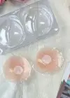 Göğüs Ucu Gizleyen Şeffaf Yapışkanlı Silikon Ped