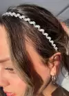 Gri Renk Kıvrımlı Taç