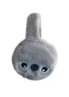 Gri Renk Koala Figürlü Peluş Erkek Çocuk Kulaklık
