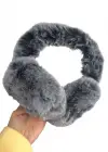 Gri Renk Peluş Kulaklık