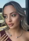 Gümüş Renk Aslan Figürlü İnci Detaylı Metal Choker Kolye