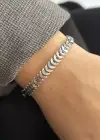 Gümüş Renk Balık Sırtı Çelik Bileklik (Unisex)