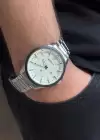 Gümüş Renk Çelik Erkek Saat