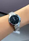 Gümüş Renk Çelik Kordonlu Kadın Saat