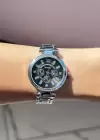Gümüş Renk Çelik Kordonlu Kadın Saat