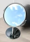 Gümüş Renk Dönebilen Masa Aynası