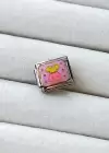 Gümüş Renk Elbise Figürlü Çelik Nomination Charm (Tek)