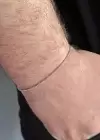 Gümüş Renk Erkek Çelik Bileklik