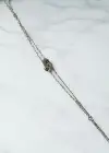 Gümüş Renk G Harf Çelik Şahmeran