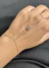 Gümüş Renk K Harf Çelik Şahmeran