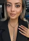 Gümüş Renk Kalp Figürlü Çelik Y Kolye