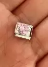 Gümüş Renk Kalp Figürlü Taş Detaylı Çelik Nomination Charm (Tek)
