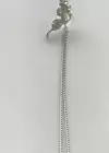 Gümüş Renk Kanat Figürlü Ear Cuff Küpe (Tek)