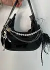 Gümüş Renk Karışık Figürlü Çanta Charm/ Anahtarlık