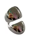 Gümüş Renk Metal Ear Cuff Küpe (Tek)