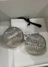Gümüş Renk Metal Küpe (Çift)