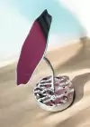 Gümüş Renk Metal Masa Aynası