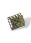 Gümüş Renk Ş Harf Çelik Nomination Charm (Tek)