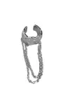 Gümüş Renk Sallantılı Ear Cuff (Tek)