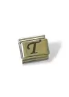 Gümüş Renk T Harf Çelik Nomination Charm (Tek)