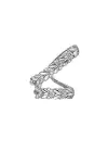 Gümüş Renk Taş Detaylı Ear Cuff (Tek)