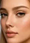 Gümüş Renk Taş Detaylı Sıkıştırmalı Deliksiz Hızma Cerrahi Çelik Piercing (Tek)