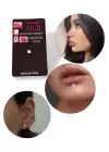 Gümüş Renk Tekli Burun/Dudak/Kulak Delik Gerektirmeyen Cerrahi Mıknatıslı Çelik Piercing