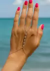 Gümüş Renk Yıldız Figürlü 14K Altın Kaplama TX Şahmeran