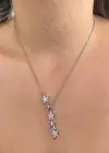Gümüş Renk Yıldız Figürlü Çelik Kolye