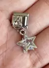 Gümüş Renk Yıldız Figürlü Çelik Nomination Charm (Tek)