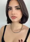 Gümüş Renk Yıldız Figürlü İnci Detaylı İkili Kolye