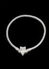 Gümüş Renk Yıldız Figürlü Pandora Bileklik