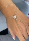 Gümüş Renk Yıldız Figürlü Şahmeran