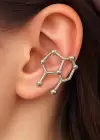 Gümüş Renk YSX Ear Cuff (Tek)