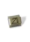 Gümüş Renk Z Harf Çelik Nomination Charm (Tek)