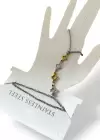 Gümüş Ve Altın Renk Yonca Figürlü Çelik Şahmeran