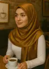 Hardal Renk Tafta Şal