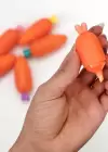 Havuç Figürlü 4lü Fosforlu Kalem Set
