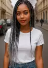 Iki Renk Ombreli Afrika Zenci Örgüsü Box Braid Sentetik Saç 60 cm 100 gr