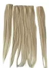 Isıya Dayanıklı Yıkanabilir Yarımay Premium ÇıtÇıt Saç 2# Bal Köpüğü-Duz-65Cm-231 Gr-2 Adet YanÇıtÇıtSaç