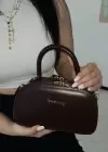 Kahve Renk Deri Kadın Çanta