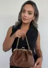 Kahve Renk Kadın Deri Çanta