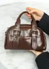 Kahve Renk Kadın Deri Çanta