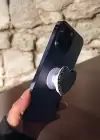 Kahve Renk Kalp Figürlü 3D Telefon Tutacağı