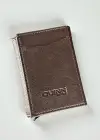Kahve Renk Otomatik Cüzdan/Kartlık