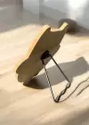 Kahverengi Kedi Figürlü Masa Aynası