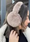 Kahverengi Peluş Kulaklık