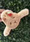 Kahverengi Renk Ayıcık Figürlü Peluş Mandal Toka